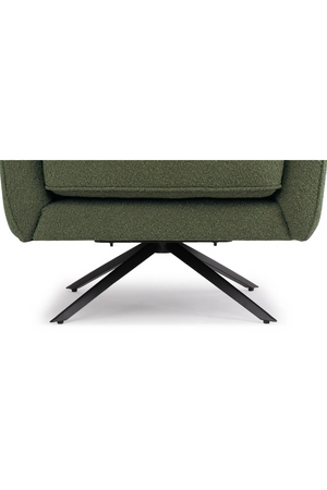 Padded Swivel Armchair M | NV Gallery Golden Gun | Oroa.com