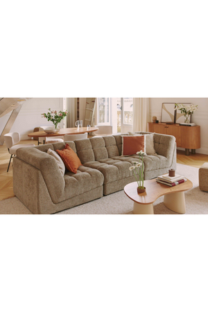 Taupe Tweed Modular Sofa | NV Gallery Paul | Oroa.com