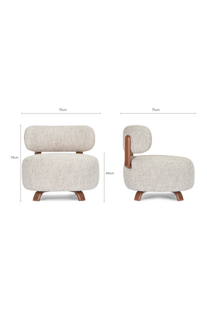 Round Accent Chair | NV Gallery Plato | Oroa.com
