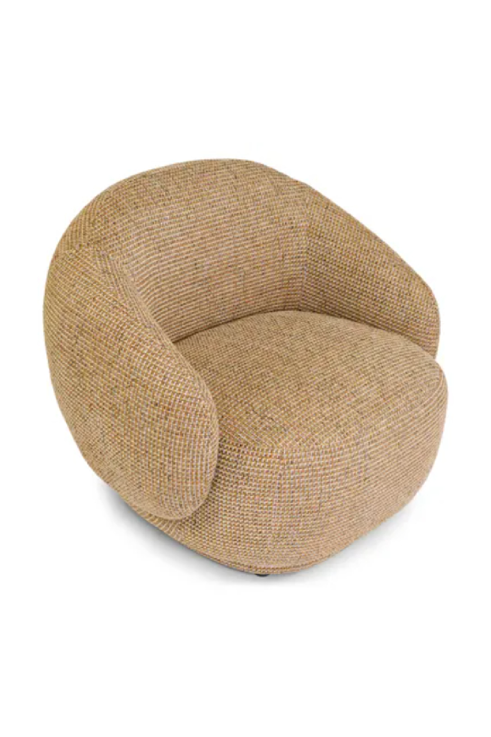 Upholstered Curve Accent Chair | NV Gallery Telde | Oroa.com