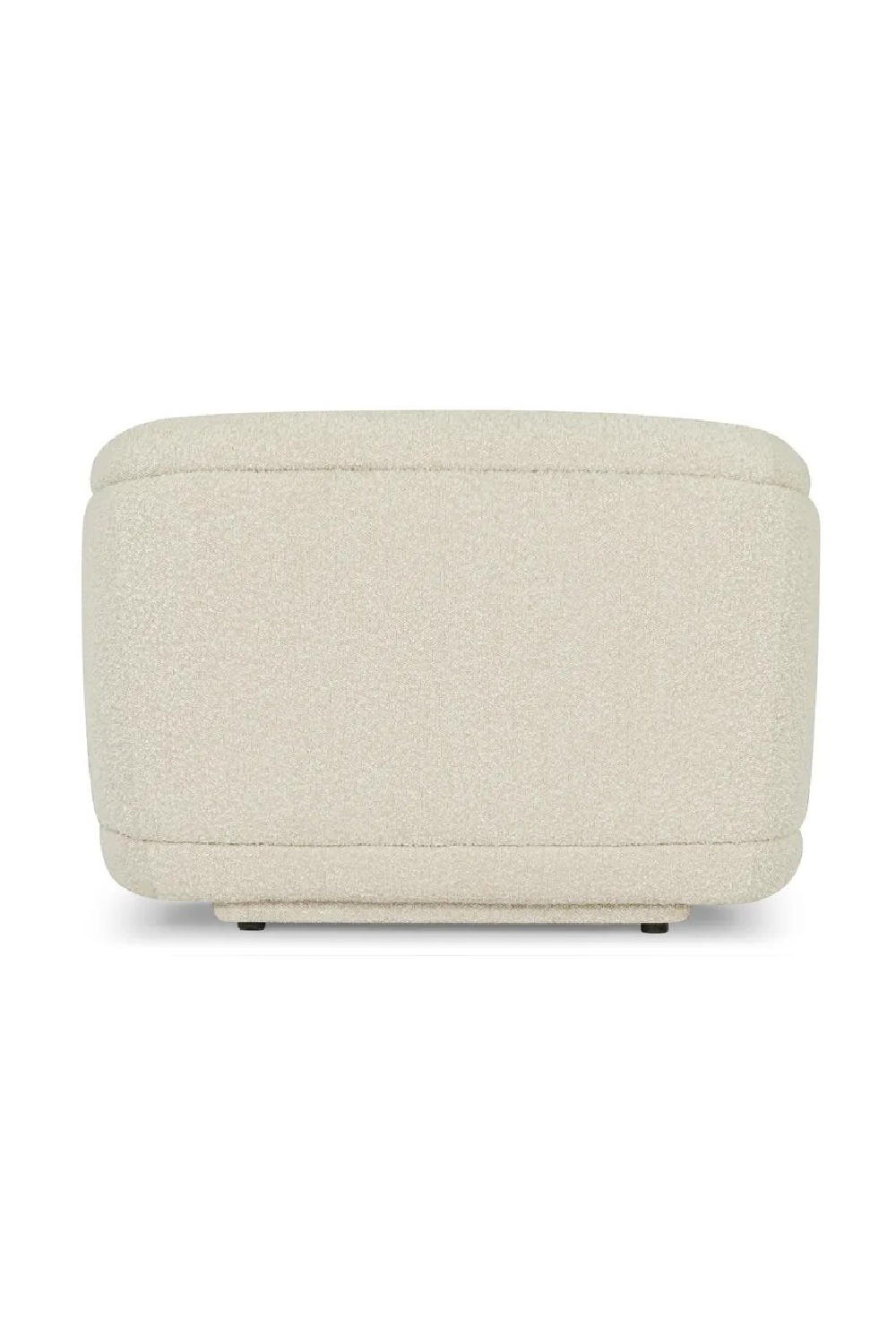 Curved Plush Lounge Chair | NV Gallery Volta | Oroa.com