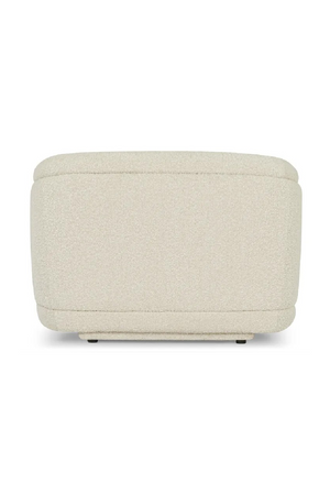 Curved Plush Lounge Chair | NV Gallery Volta | Oroa.com