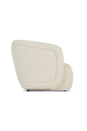 Curved Plush Lounge Chair | NV Gallery Volta | Oroa.com