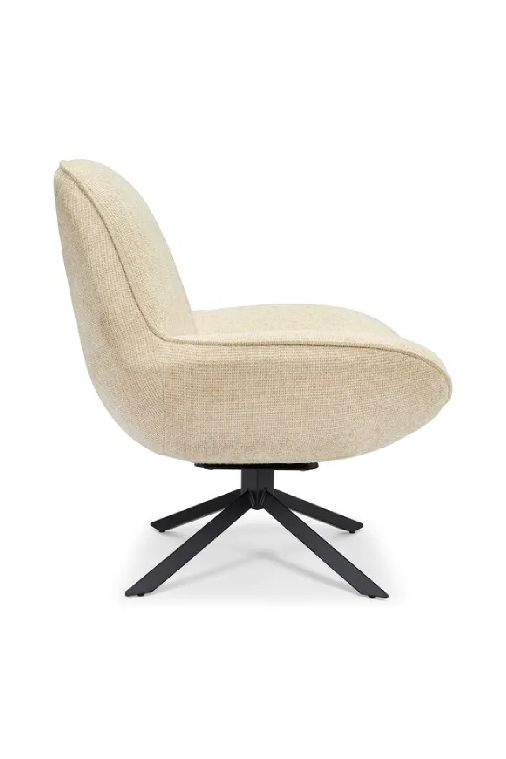 Channeled Tweed Swivel Chair | NV Gallery Willow | Oroa.com