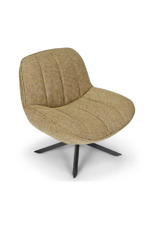 Channeled Tweed Swivel Chair | NV Gallery Willow | Oroa.com