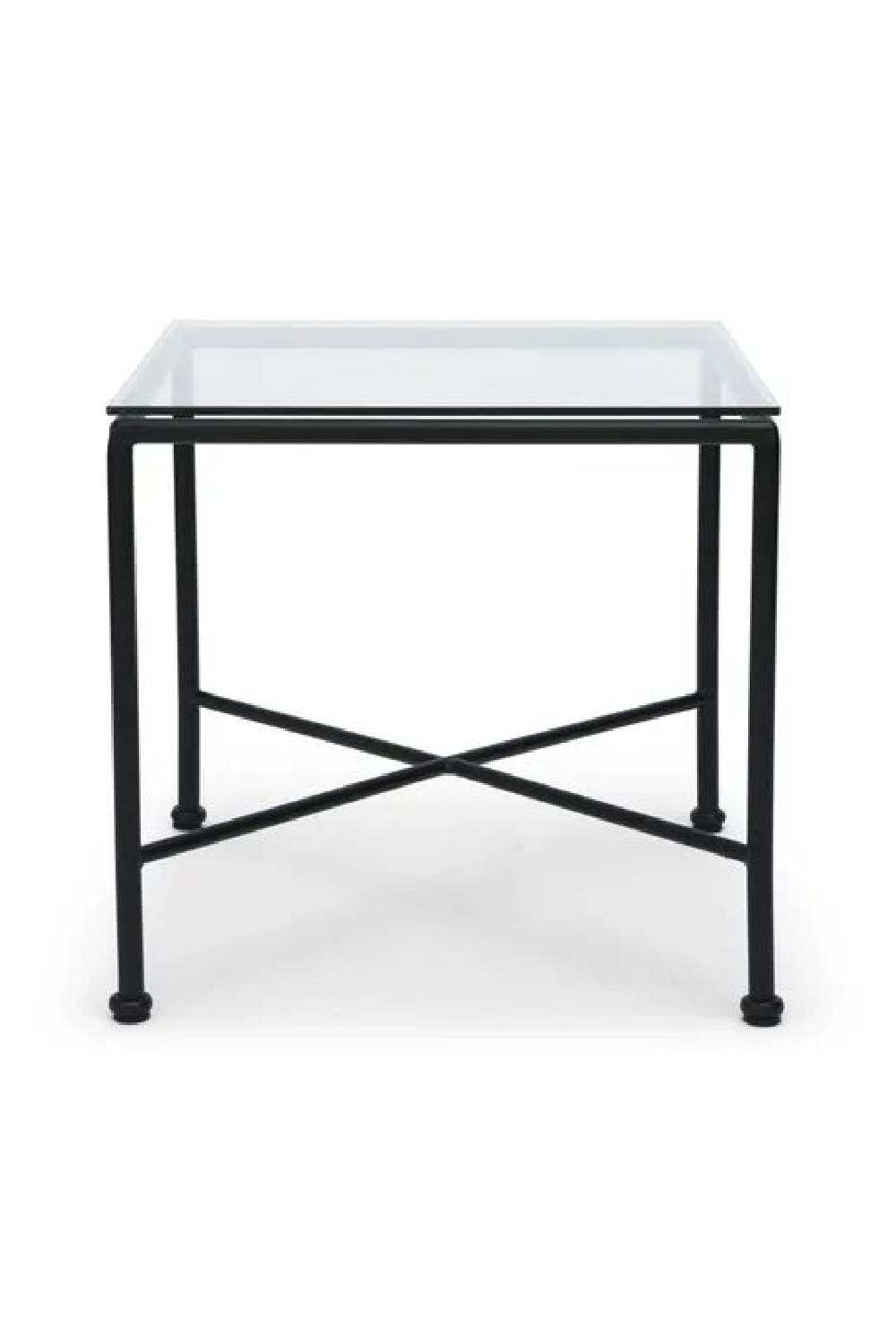 Square Glass Outdoor Side Table | NV Gallery Bel Air | Oroa.com
