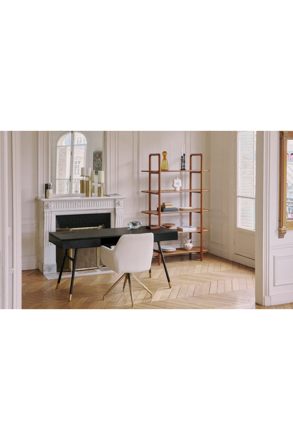 2-Drawer Wooden Desk | NV Gallery Solomon | Oroa.com