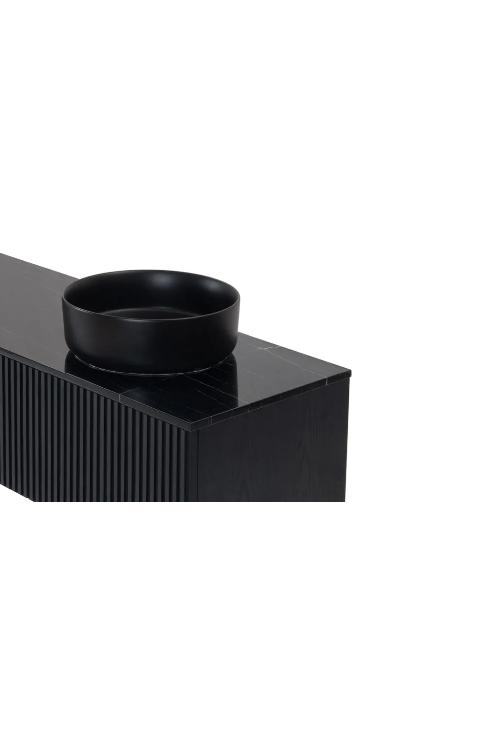 Black Ash Wood Vanity Unit | NV Gallery Hendrix | Oroa.com