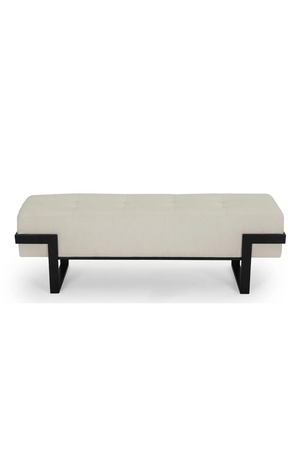 Metal Framed Padded Bench | NV Gallery Vertigo | Oroa.com