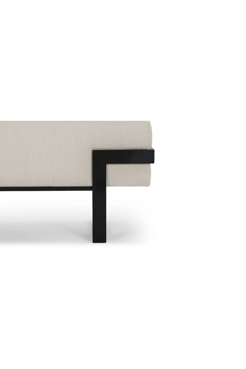 Metal Framed Padded Bench | NV Gallery Vertigo | Oroa.com