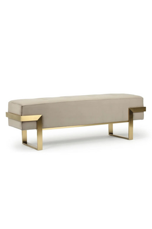 Metal Framed Padded Bench | NV Gallery Vertigo | Oroa.com