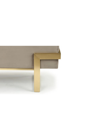 Metal Framed Padded Bench | NV Gallery Vertigo | Oroa.com