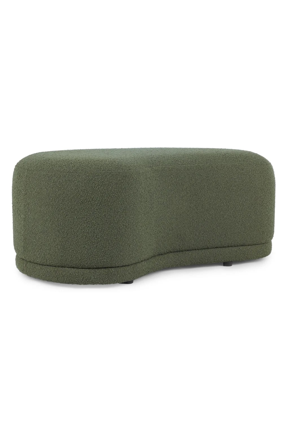 Pebble-Shaped Upholstered Bench | NV Gallery Enzo | Oroa.com