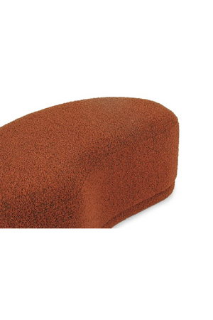 Pebble-Shaped Upholstered Bench | NV Gallery Enzo | Oroa.com