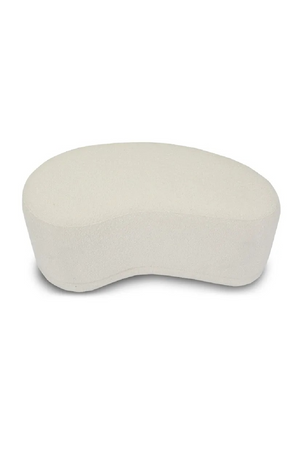 Pebble-Shaped Upholstered Bench | NV Gallery Enzo | Oroa.com