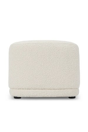Pebble-Shaped Upholstered Pouf | NV Gallery Enzo | Oroa.com