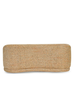 Pebble-Shaped Upholstered Bench | NV Gallery Enzo | Oroa.com
