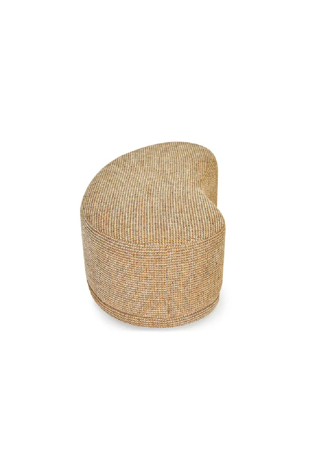 Pebble-Shaped Upholstered Bench | NV Gallery Enzo | Oroa.com