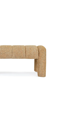 Yellow Tweed Bench | NV Gallery Leho | Oroa.com