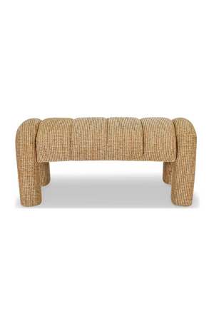 Yellow Tweed Bench | NV Gallery Leho | Oroa.com