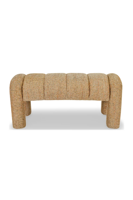 Yellow Tweed Bench | NV Gallery Leho | Oroa.com