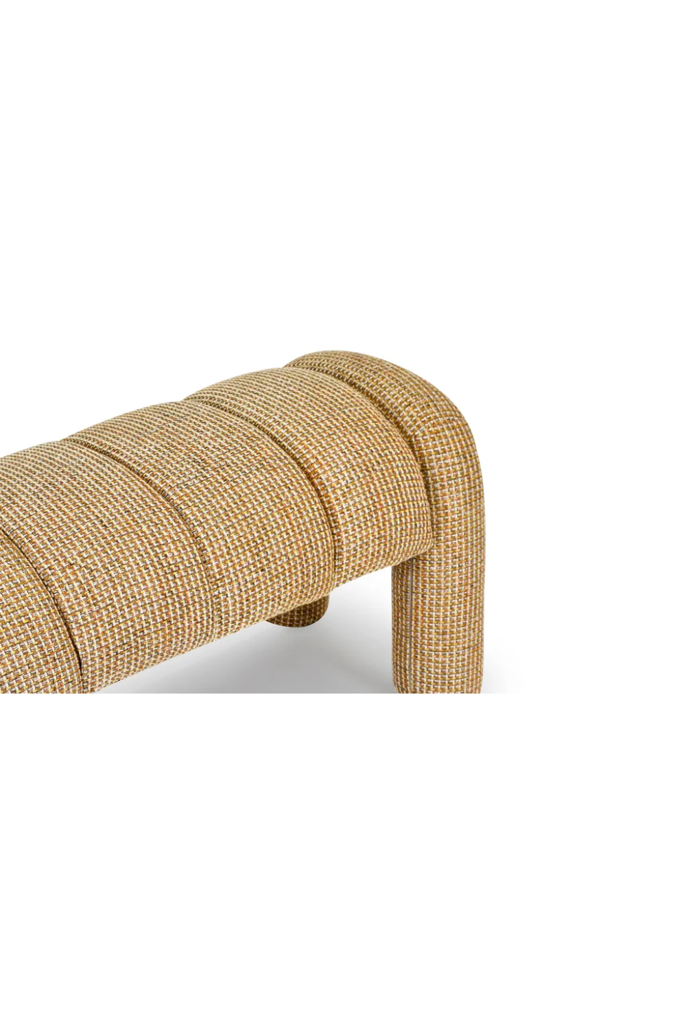 Yellow Tweed Bench | NV Gallery Leho | Oroa.com