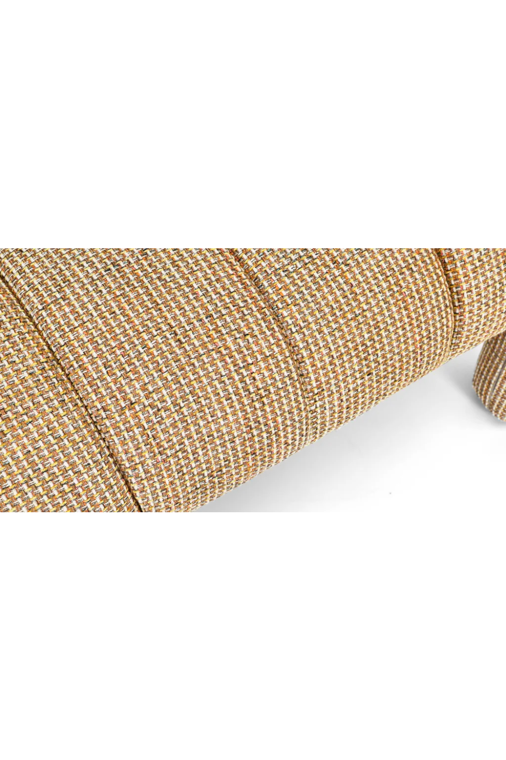 Yellow Tweed Bench | NV Gallery Leho | Oroa.com