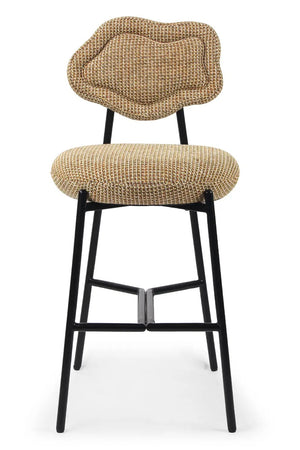 Organic-Shaped Back Bar Stool | NV Gallery Arty | Oroa.com