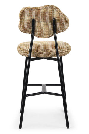 Organic-Shaped Back Bar Stool | NV Gallery Arty | Oroa.com