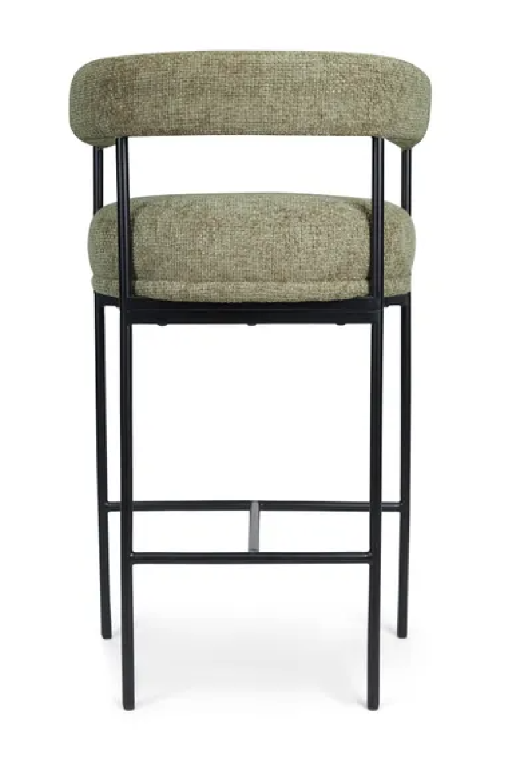 Metal Framed Curved Bar Stool | NV Gallery Arcade | Oroa.com