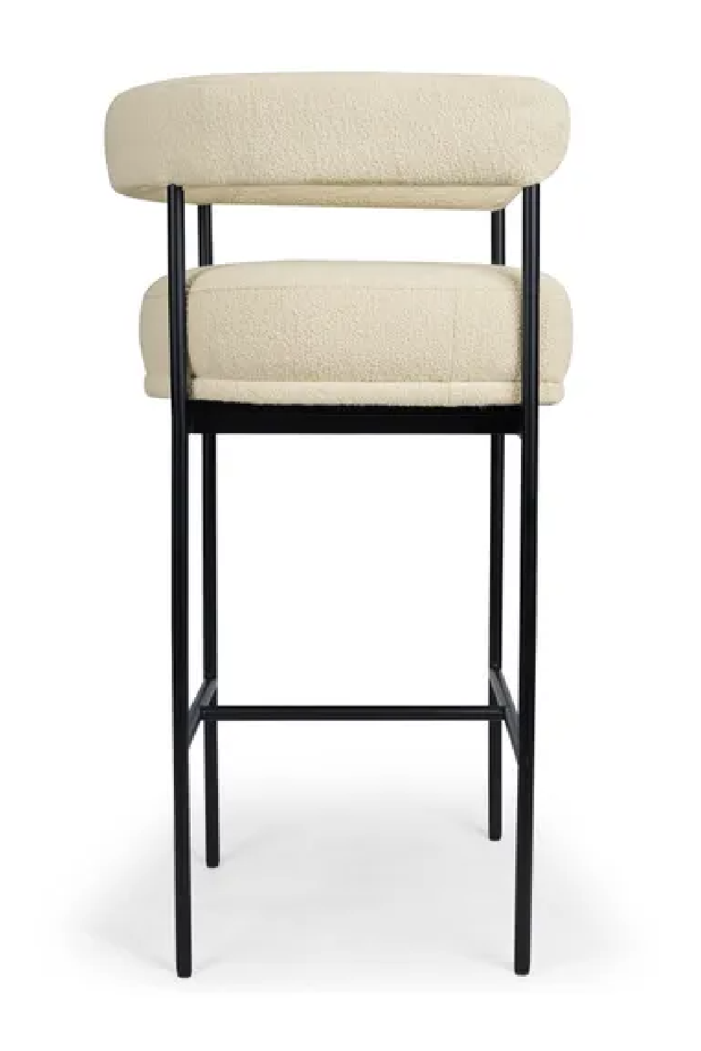 Metal Framed Curved Bar Stool | NV Gallery Arcade | Oroa.com