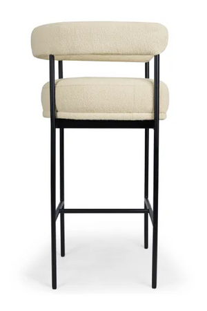 Metal Framed Curved Bar Stool | NV Gallery Arcade | Oroa.com