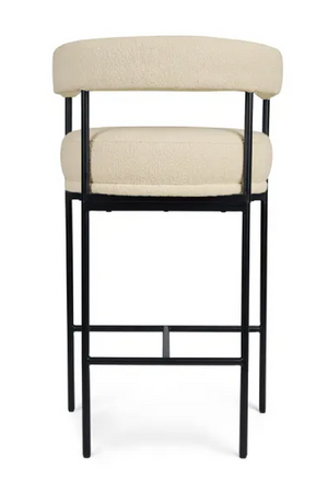 Metal Framed Curved Bar Stool | NV Gallery Arcade | Oroa.com