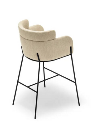 Layered Curve Back Bar Stool | NV Gallery Baron | Oroa.com