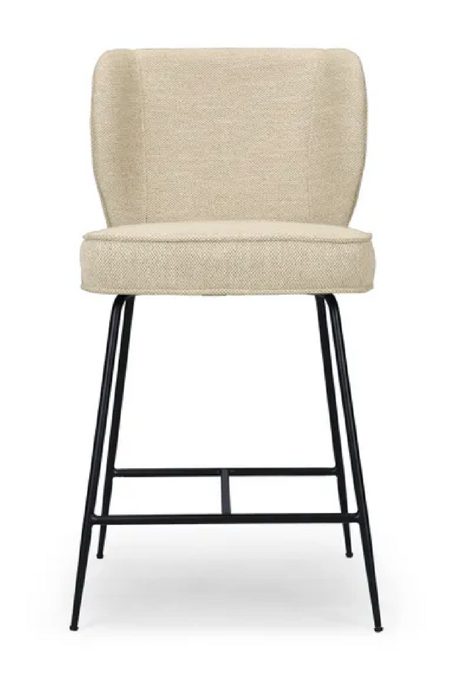 Piped Upholstered Bar Stool | NV Gallery Wayne | Oroa.com