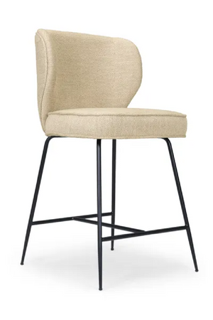 Piped Upholstered Bar Stool | NV Gallery Wayne | Oroa.com