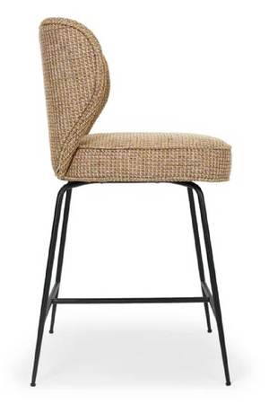 Piped Upholstered Bar Stool | NV Gallery Wayne | Oroa.com
