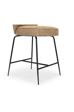 Piped Upholstered Bar Stool | NV Gallery Wayne | Oroa.com