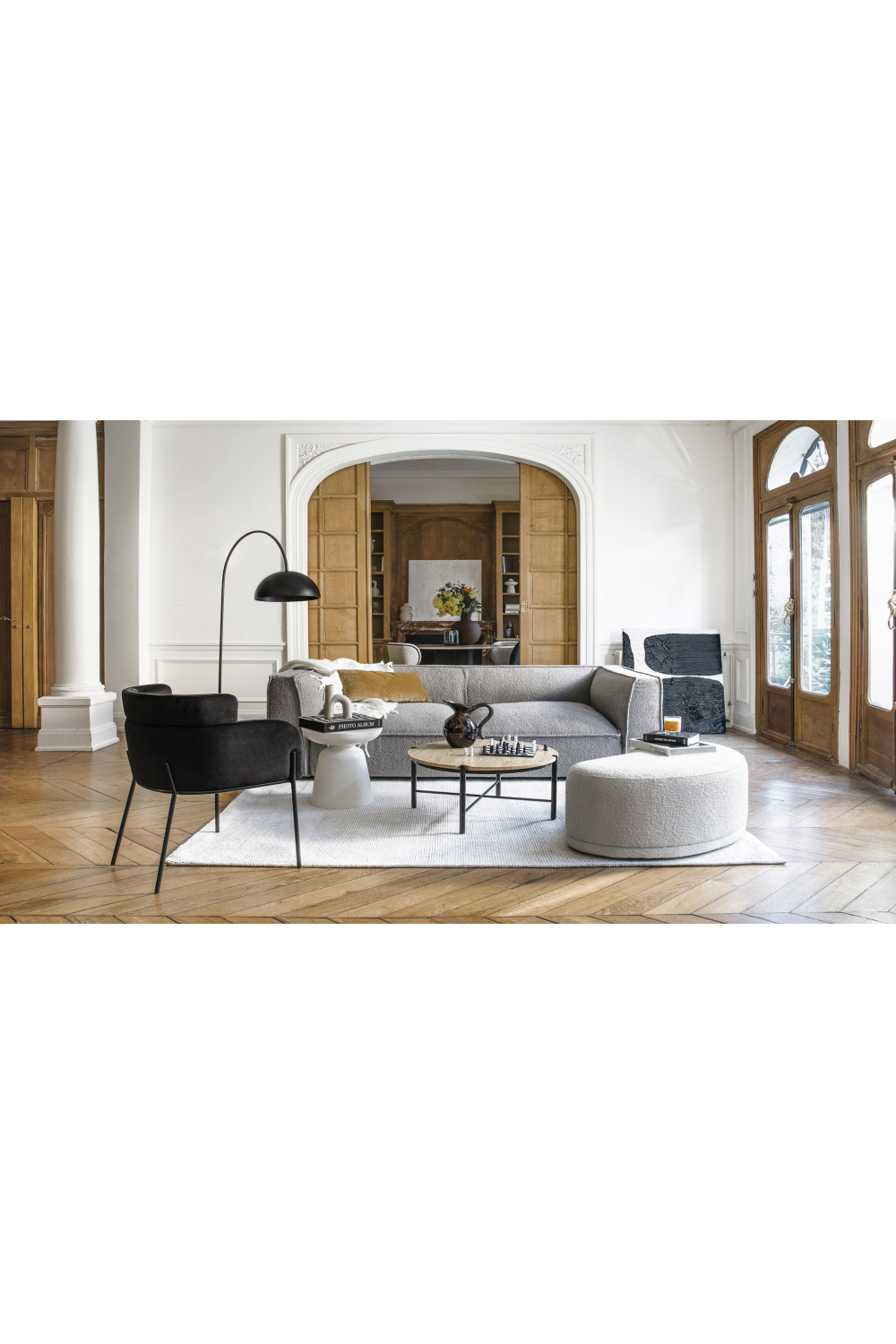 Layered Curve Back Dining Chair | NV Gallery Baron | Oroa.com