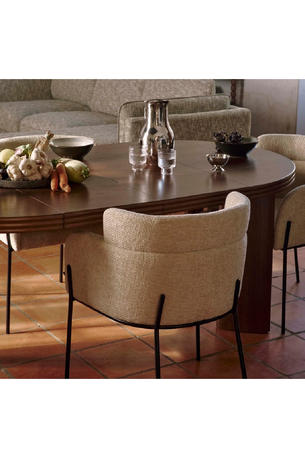 Layered Curve Back Dining Chair | NV Gallery Baron | Oroa.com