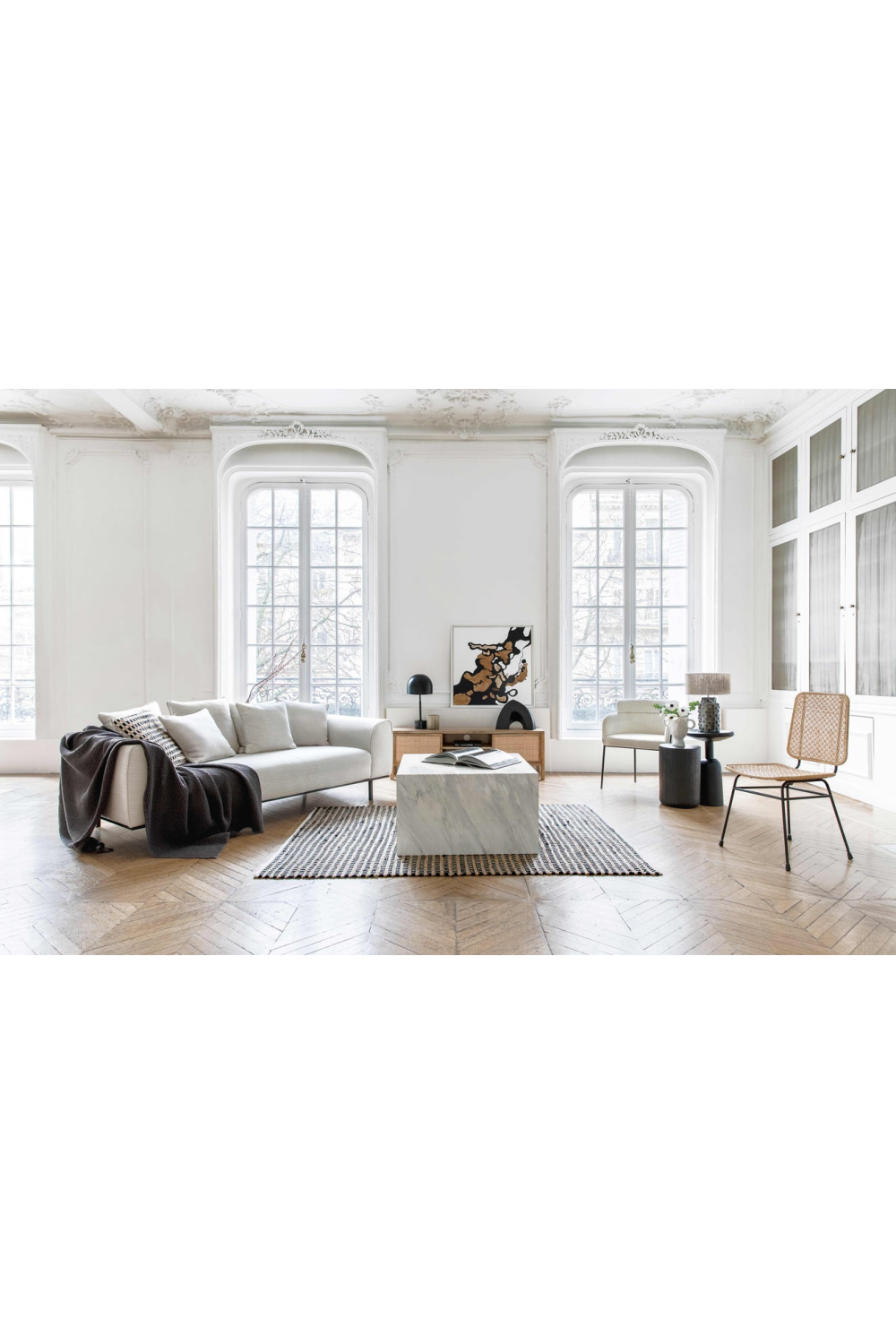 Layered Curve Back Dining Chair | NV Gallery Baron | Oroa.com