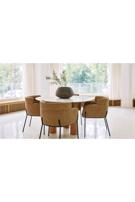 Layered Curve Back Dining Chair | NV Gallery Baron | Oroa.com