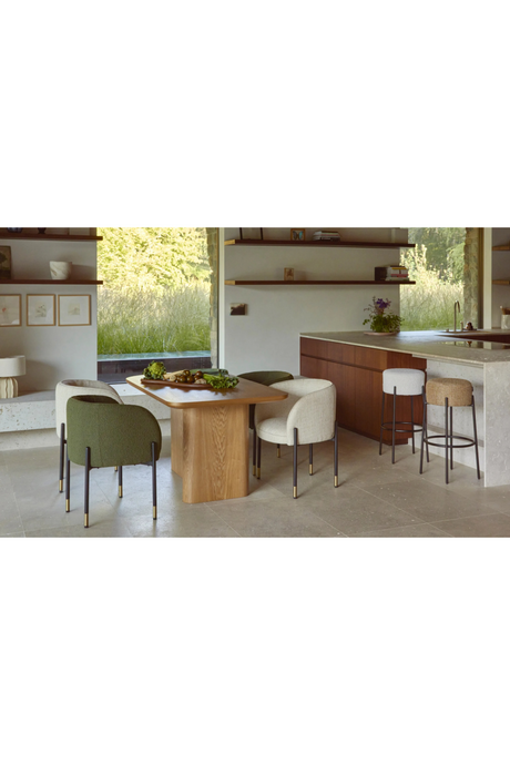 Curved Modern Dining Chair | NV Gallery Chuck | Oroa.com