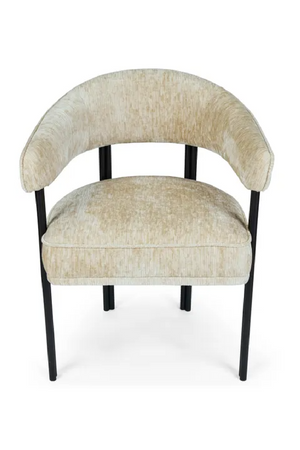 Satin Beige Dining Chair | NV Gallery Iris | Oroa.com