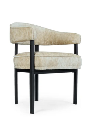 Satin Beige Dining Chair | NV Gallery Iris | Oroa.com
