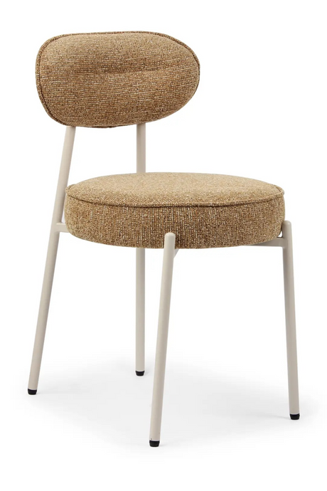 Minimalist Brown Tweed Dining Chair | NV Gallery Milo | Oroa.com