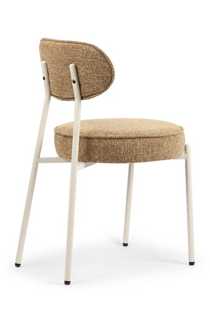 Minimalist Brown Tweed Dining Chair | NV Gallery Milo | Oroa.com