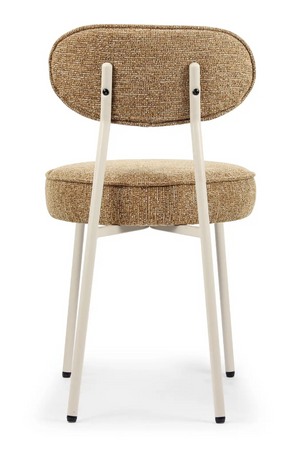 Minimalist Brown Tweed Dining Chair | NV Gallery Milo | Oroa.com