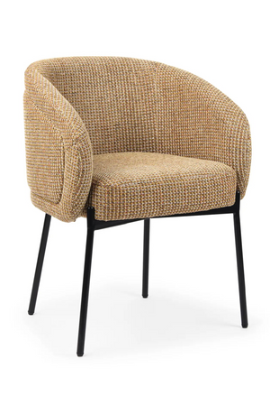 Yellow Tweed Dining Chair | NV Gallery Volta | Oroa.com