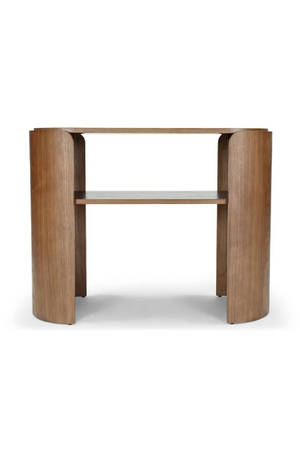 Wooden Oval Console Table | NV Gallery Elipse | Oroa.com